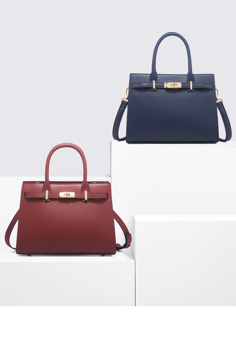 2025 New Atmospheric Crossbody Handbag with Silk Scarf And Classic Satchel Style